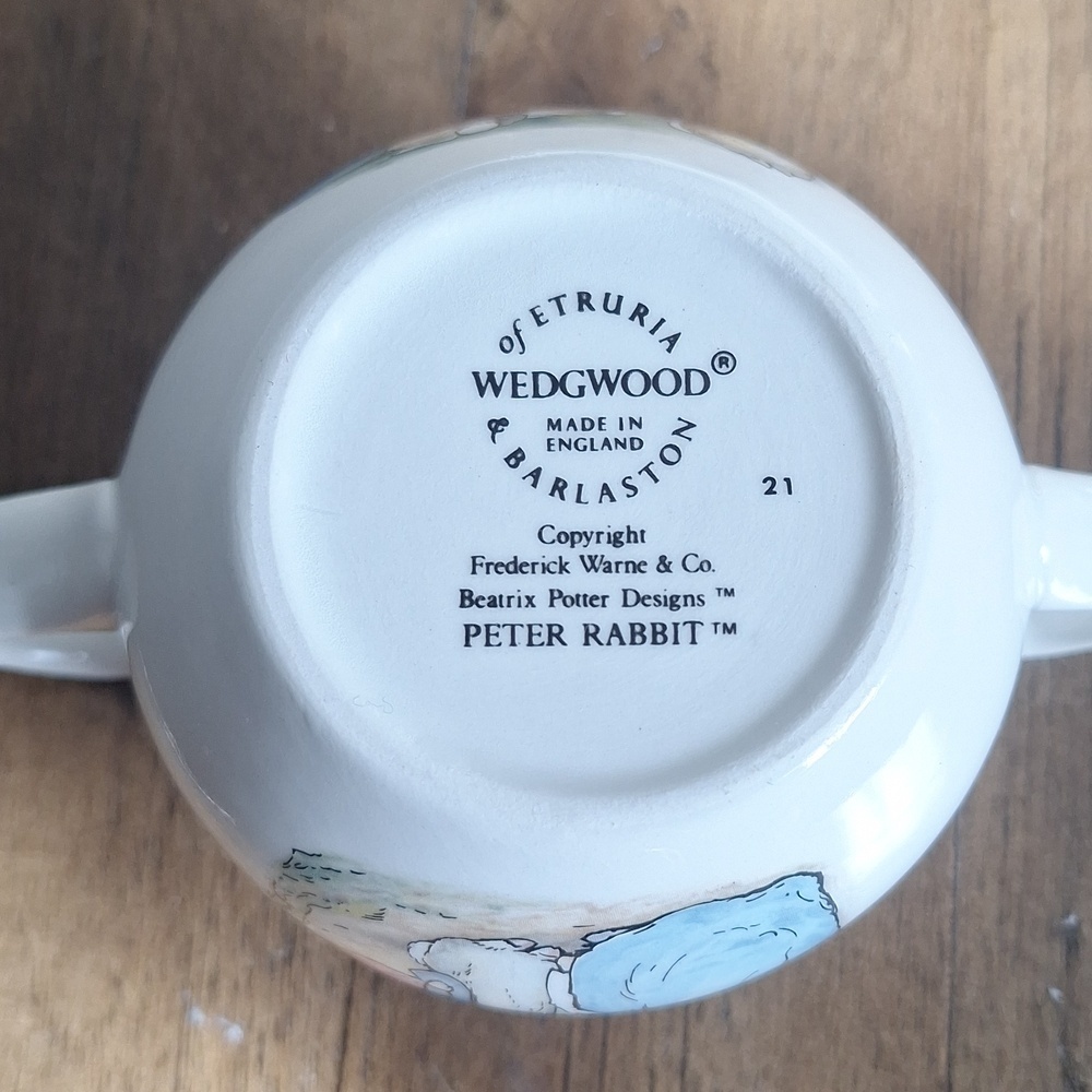 Peter Rabbit Child's Mug by Wedgewood - Picture 6 of 9